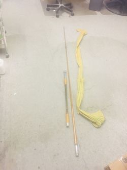 Vintage Montague “offshore” bamboo fishing pole