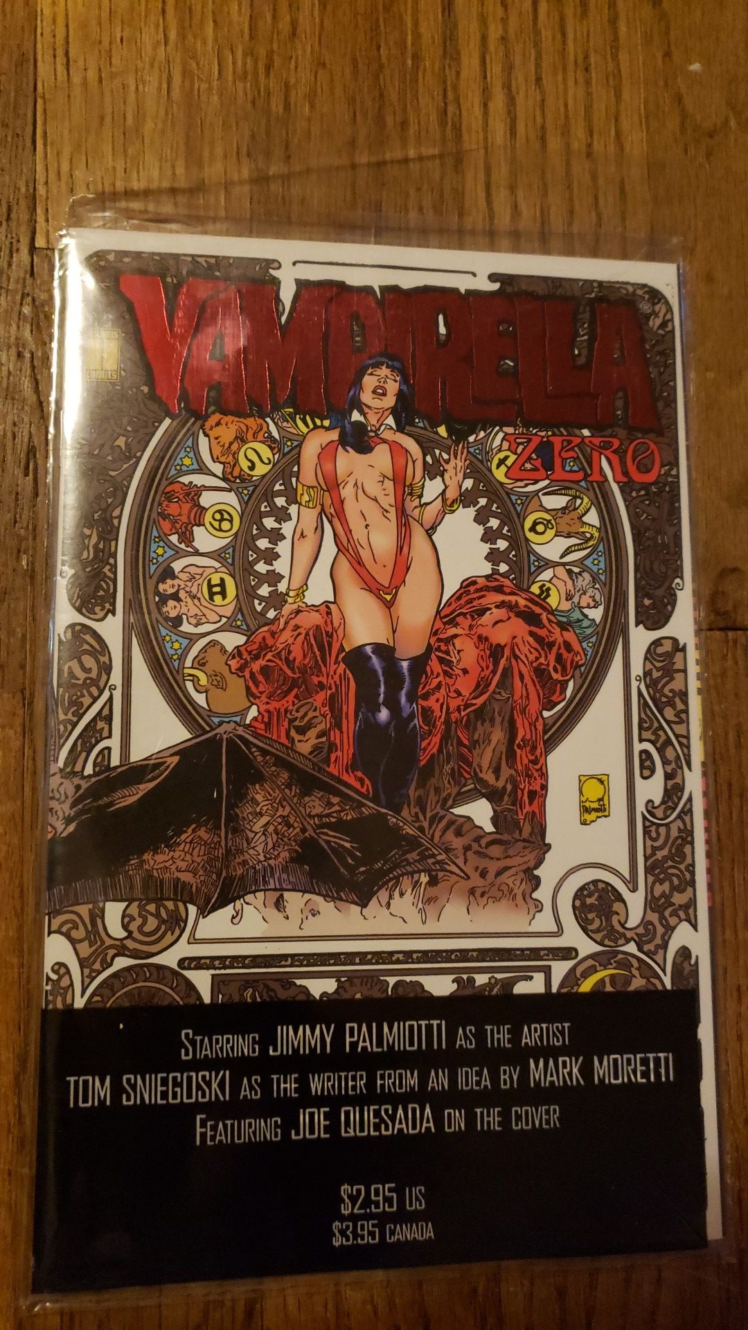 comic Vampirella Zero