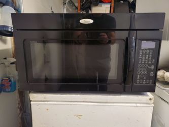 Whirlpool over the range microwave