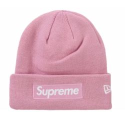 Pink Supreme Beanie $70