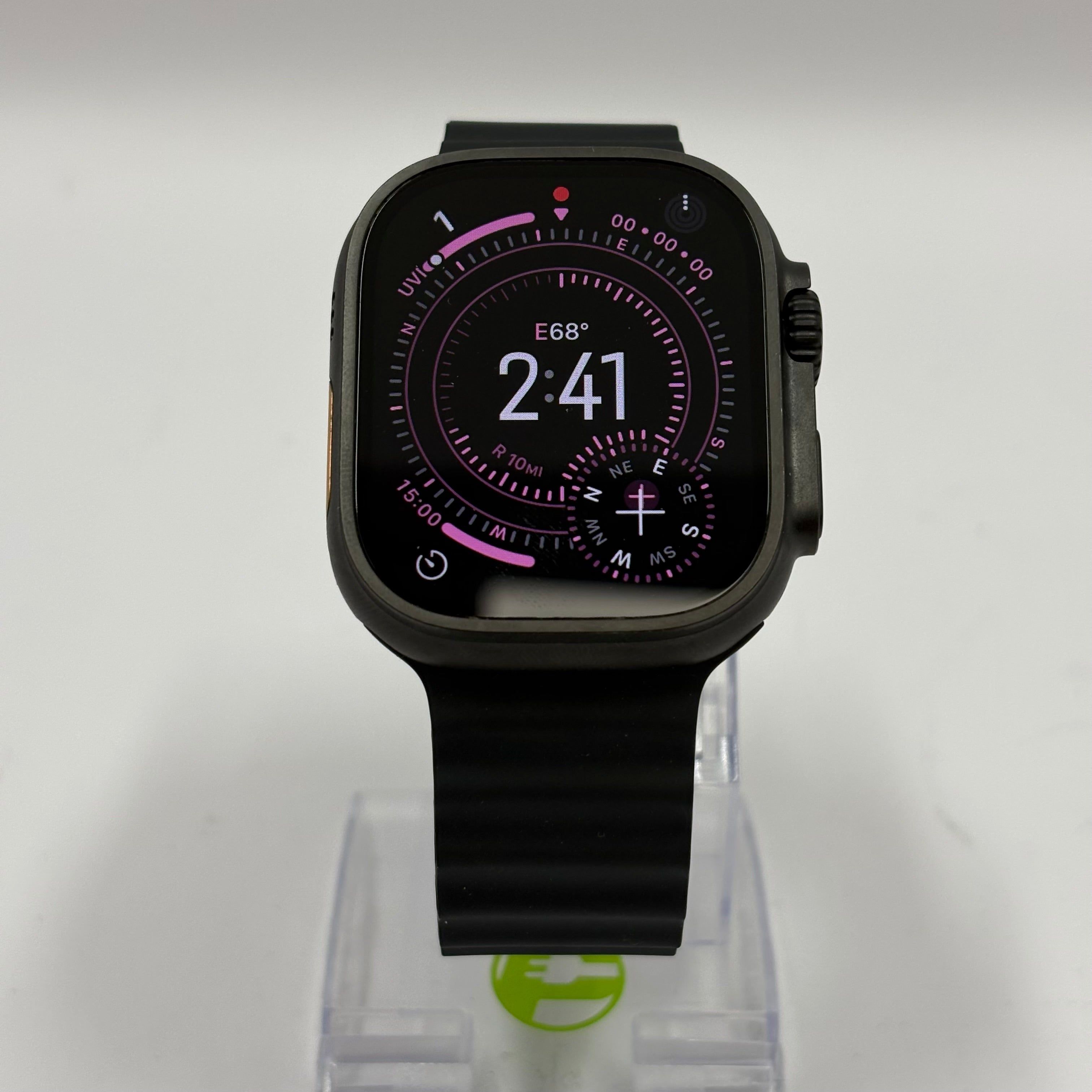 Unlocked Apple Watch Ultra 3 49MM Black Titanium Black Ocean Band MF0J4LW/A