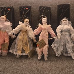 Beautiful New Porcelain Dolls From Lefton