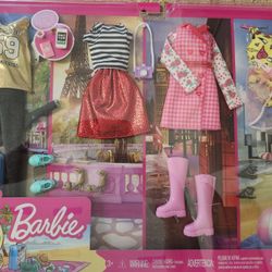 MATTEL- BARBIE TRAVEL FASHIONS 