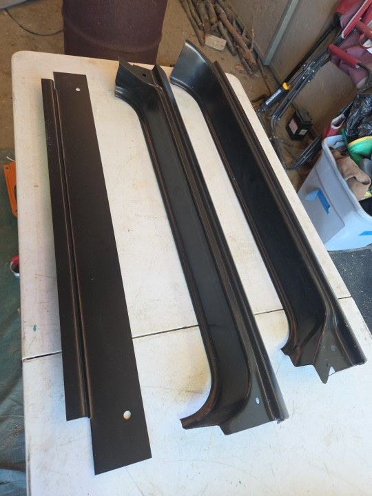 67-72 Chevy Blazer Rocker Pannels (LH & RH) (Set Of 2) 1 Backing Plate