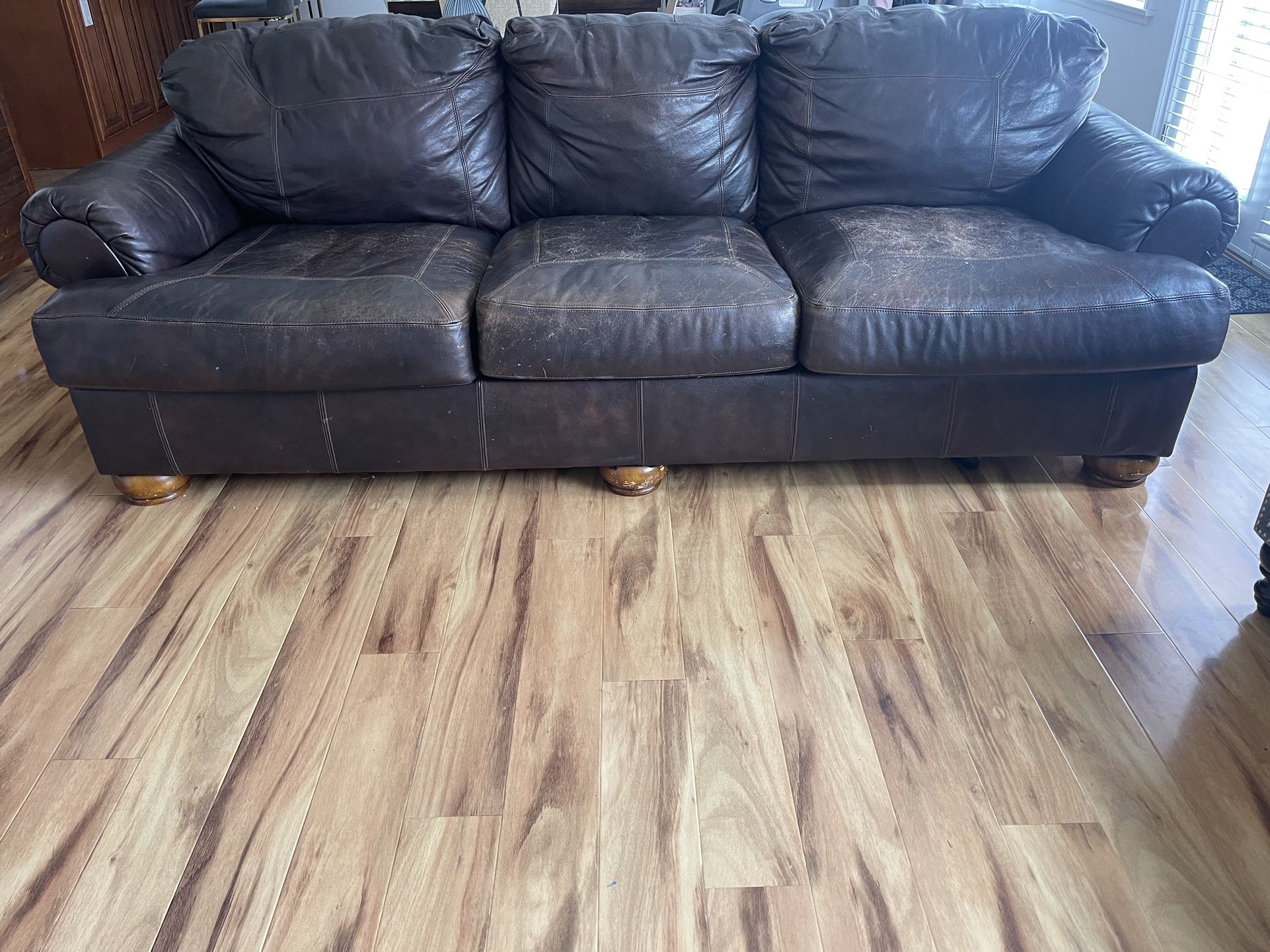 Used Leather Couch