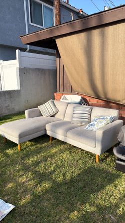 L shaped sofa
