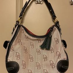  Authentic Dooney & Bourke Shoulder Bag, Like New, Clean