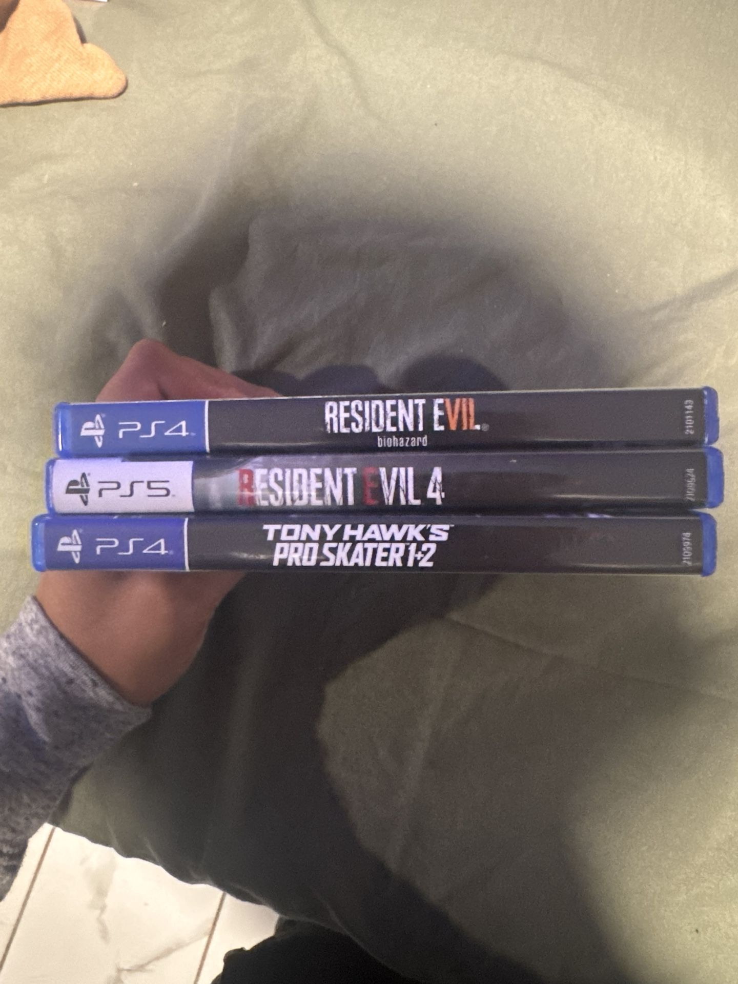 12$ Each Ps4/ Ps5 Game 20$