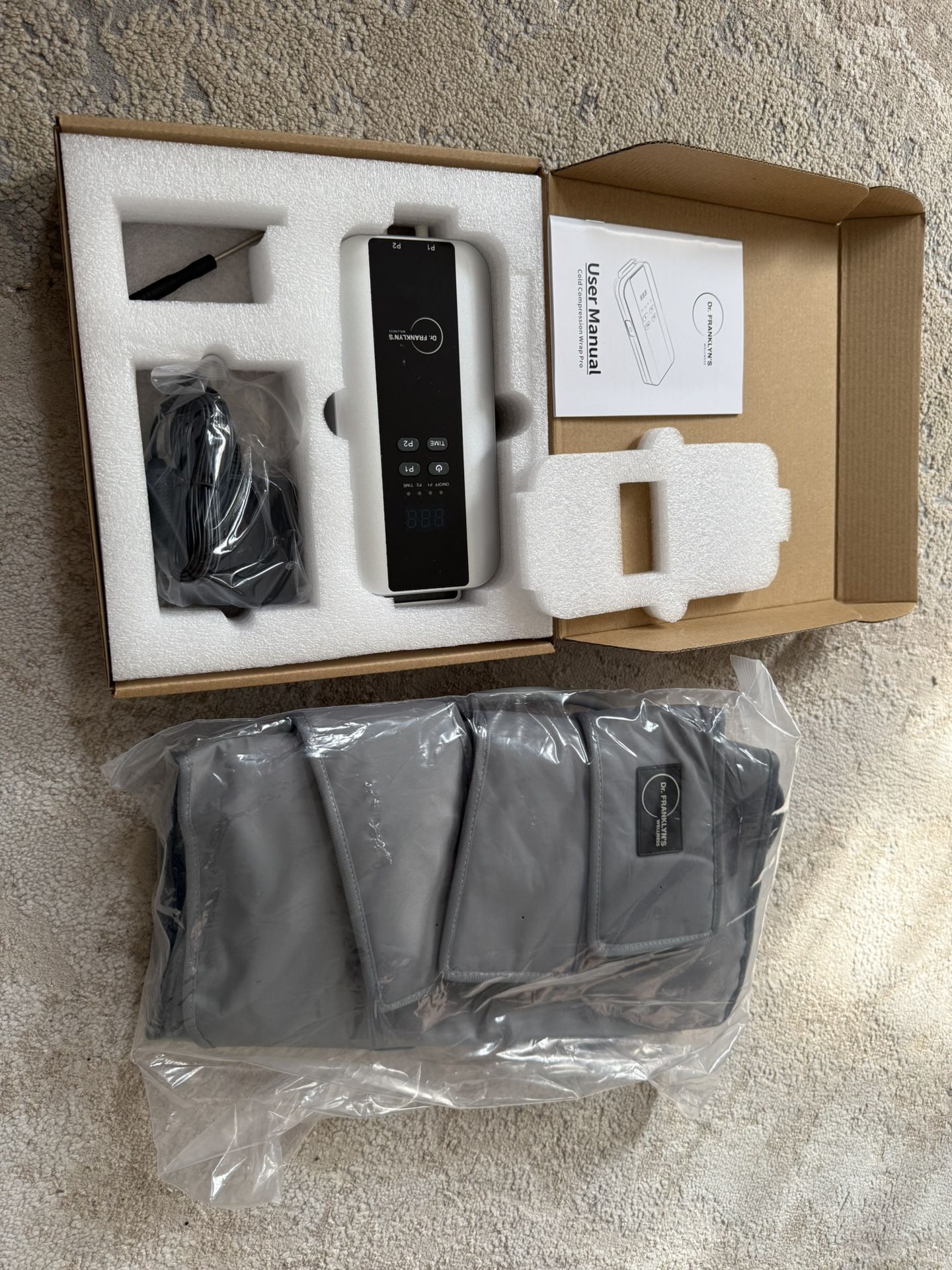 💨 Dr. Franklyn’s Air Compression Leg Massager – Brand New in Box!