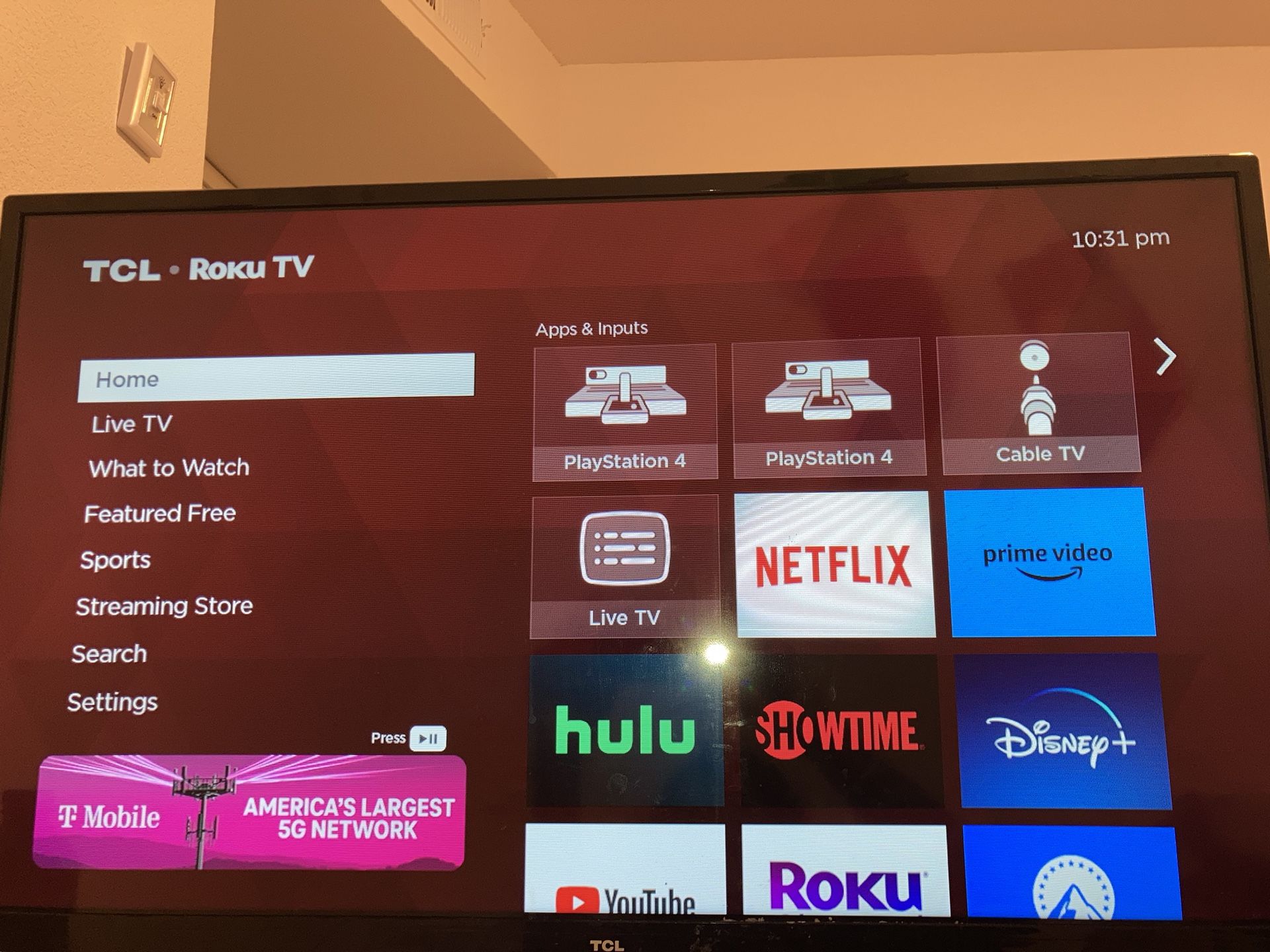 TCL-roku Tv