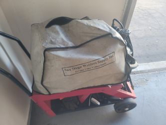 Hobart 120 MIG Welder With Tank And Cart And Gauge