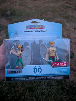 Funko Hero World DC Comics Series 1 HAWKMAN & HAWKGIRL Justice League