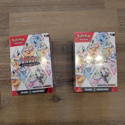 Pokemon Scarlet Violet Prismatic Evolutions Booster Bundle