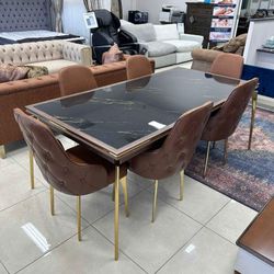 6Pc Chairs & Table 🍒 Montego Dining Room Set,  Fast Delivery 