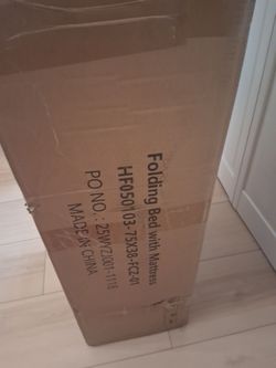 Twin Memory Foam Fold Away Bed