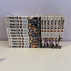 Haikyu!! Haikyuu Manga Lot Vol 1-8, 11, 13, 14, 24, 39-44, New Viz Media Volumes