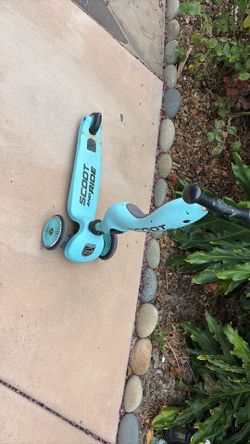 Scoot & Ride Kids 2-in-1 Scooter (Blue)