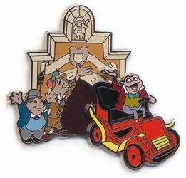 Mr. Toad's Wild Ride is a Limited Edition (LE) 1000 pin