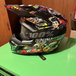O Neal Dirt bike helmet/Gear