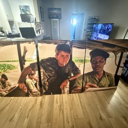 3 Piece Apocalypse Now Canvas 3Wx4L Each Piece