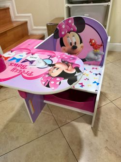Disney Minnie Mouse Kids Desk Chair