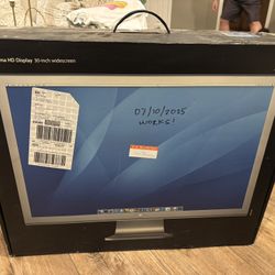 Cinema HD Display 30-inch Widescreen Monitor