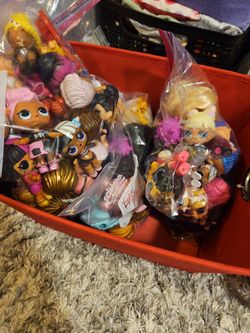 Lot of Lol Dolls