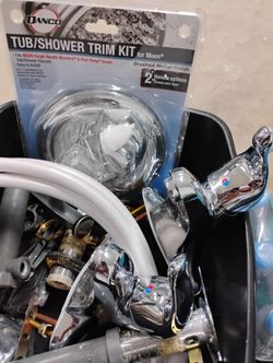 Two Faucets with Parts 