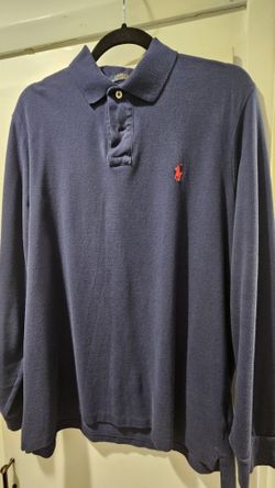 Polo, Long Sleeve, Ralph Lauren, Large