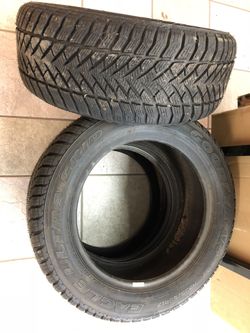 Set of Three Goodyear Eagle Ultra Grip P235/55R17 - NEW