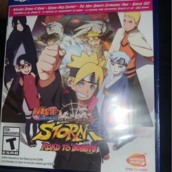 Ultimate Ninja Storm Road To Boruto Ps4