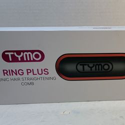 TYMO RING PLUS Ionic Hair Straightener Brush Comb & Iron 