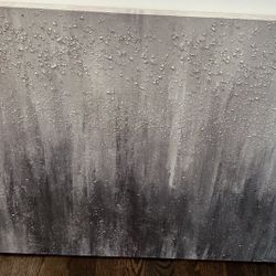 Gray Silver Wall Art