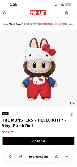 The Monsters x Hello Kitty