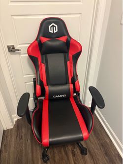 Red and black gaming chair