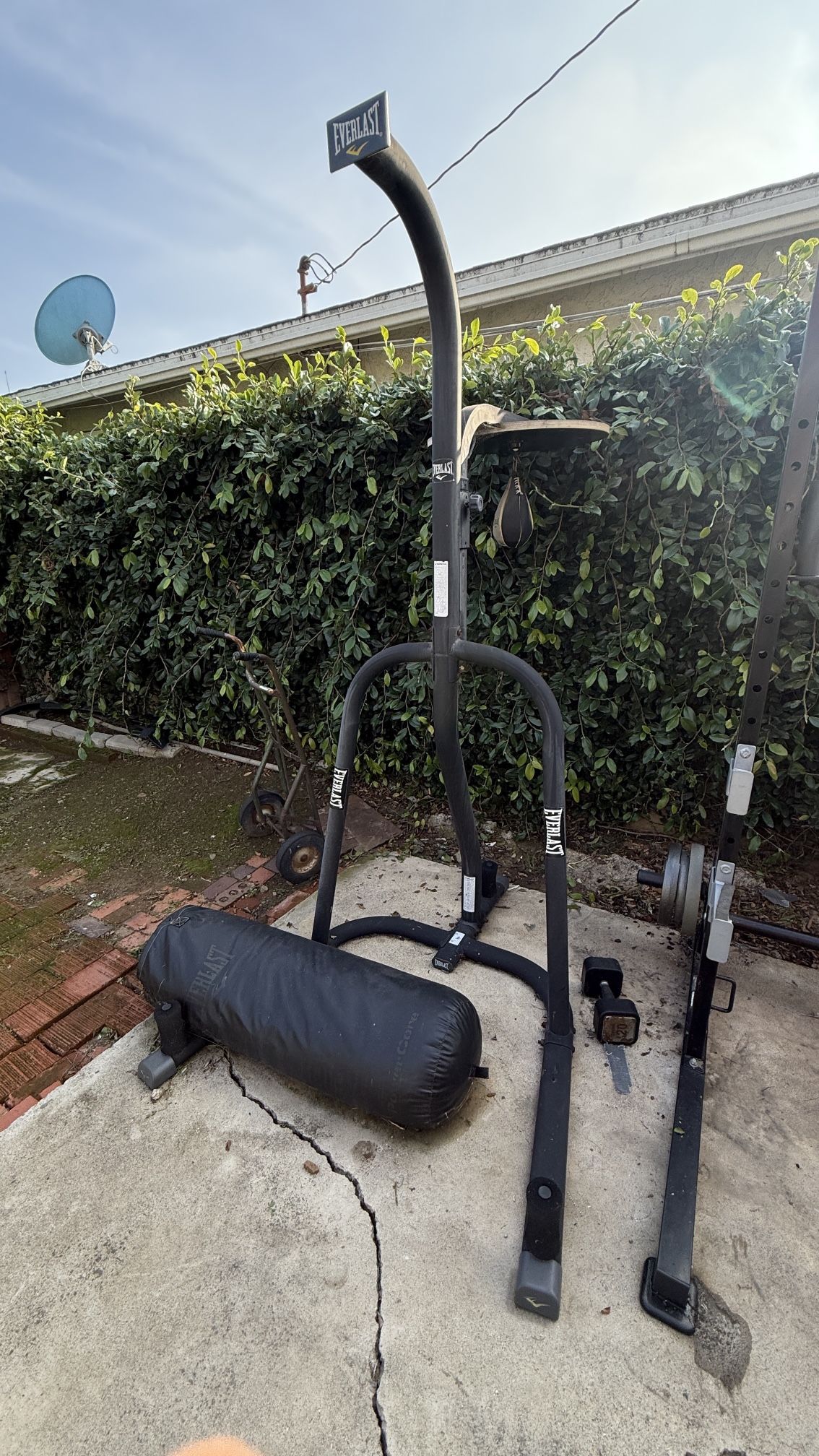 Everlast Punching Bag Stand