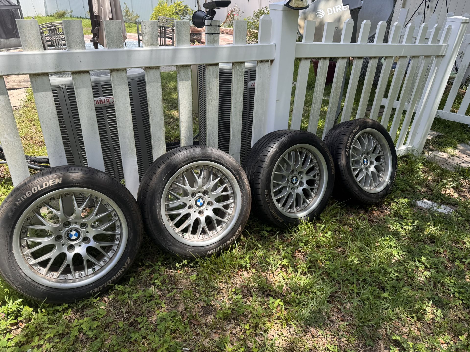 BMW Rim With Tires 215 50 R17
