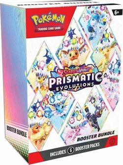 Pokémon TCG: Scarlet & Violet Prismatic Evolutions Booster Bundle Box ***3 AVAILABLE***