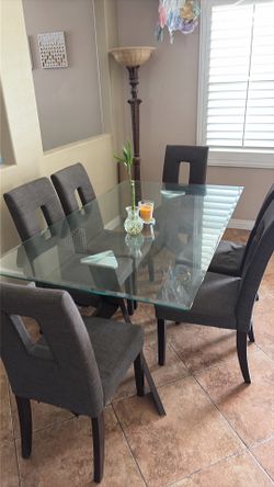 Glass table $250 OBO