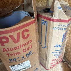White Aluminum Trim Coil