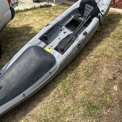 Fishing Kayak,seat,paddle, And Wheels 