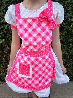 Girls "waitress " dance costume