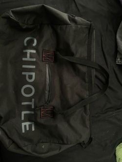 Chipotle duffle bag
