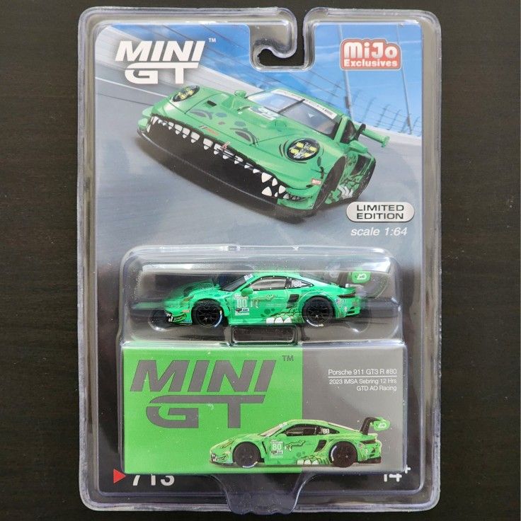 Mijo Exclusive Mini GT 911 GT3 R "Rexy" #713