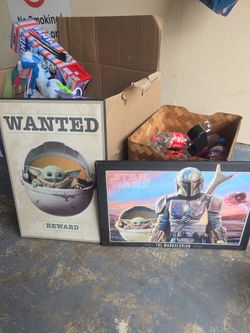 Mandalorian wall Art 2 both 13×19