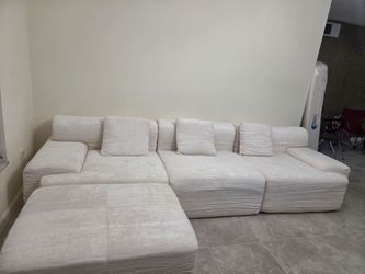 Beige Sectional