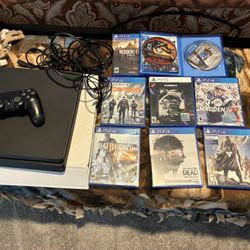 PS4  With 9 Games 