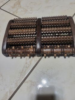 Health & Beauty
Wooden Foot Roller Massager 10 Rolls (11.5 x 8 in)
$24.50