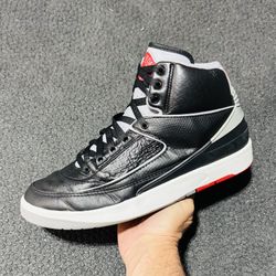Jordan 2 Retro 'Black Cement' 2023 (Sz 9M/10.5W)