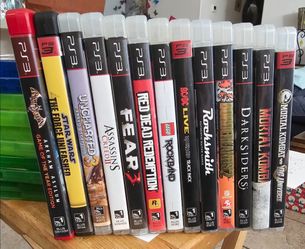 PS3 Game Lot – 13 Titles